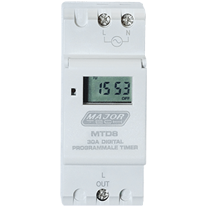 Major Tech Timer Digital Programmable 30A